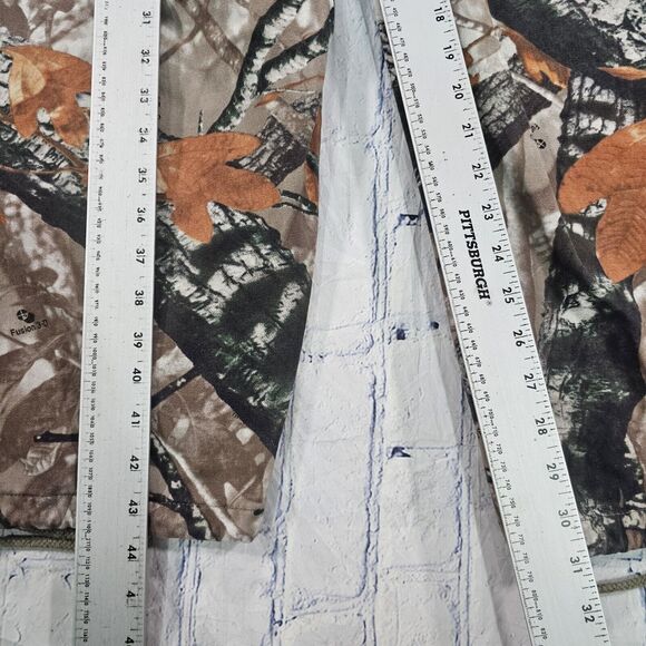 Outfitters Ridge MENS L 36-38 Camo Fusion 3D Cargo Jeans Pants Brown - Picture 3 of 10